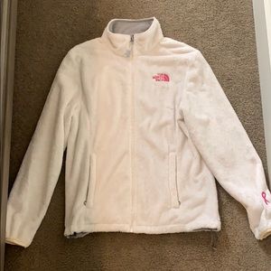 Breast cancer awareness North Face Jacket